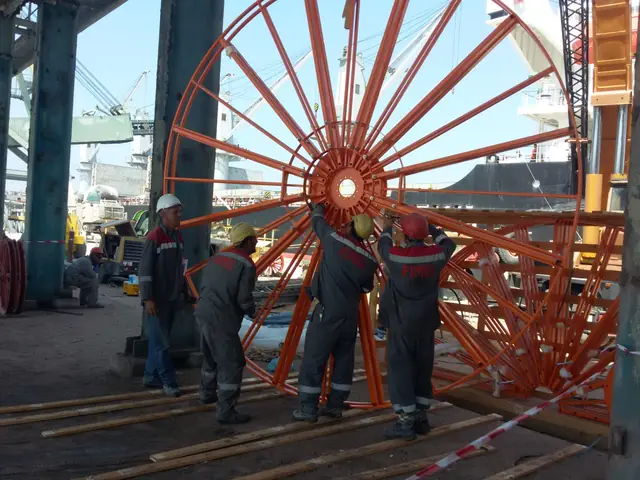 Montage d'un enrouleur de câble