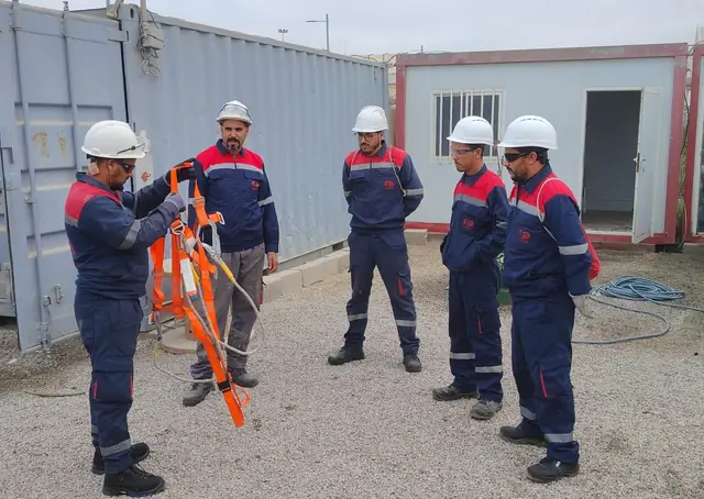 Formation au port du harnais de sécurité